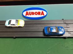 Aurora Slot Cars Old Logo 3D Printer Model