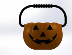 Small Pumpkin Pail 3D Printer Model