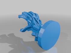 Geometric Hand 3D Printer Model