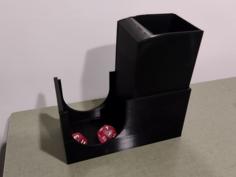 Foldable Dice Tower 3D Printer Model