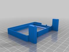 Rasperry Pi Display Case Remixed For Klipper 3D Printer Model