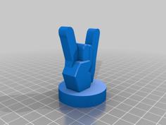 Metal Hand Spacer 3D Printer Model