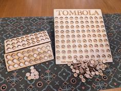 Laser Cut Bingo (Tombola) Game