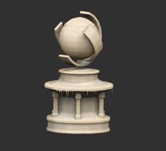 Frozen Globe Sculpture X2 3D Printer Model