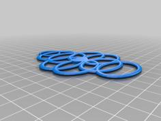 Heart Rings Earrings 3D Printer Model