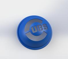 Golf Ball Marker – Cubs 3D Printer Model