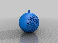 Attractor Openings Christmas Ornament 3D Printer Model