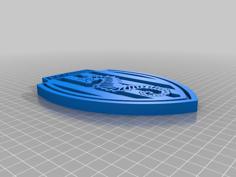 Cesena Soccer Italy Logo 3D Printer Model