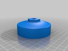 64mm 14 Flute Oil Filter Wrench 3D Printer Model