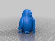 Linux Penguin 3D Printer Model