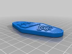 F117 Nighthawks Keychain 3D Printer Model