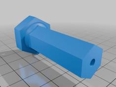 Hex TPFE Simple Side Guide 3D Printer Model