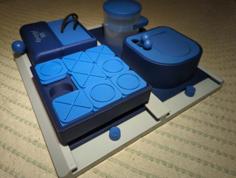 TRIXIE – 3×3 Shuffle Puzzle 3D Printer Model