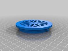 Drain Cover 87mm 3D Printer Model