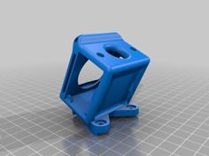 Mount DJI Action 2 Fissa 3D Printer Model