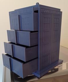 Tardis-Phone Booth 3D Printer Model