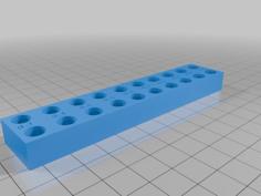 Printer Nozzle Organizer 3D Printer Model