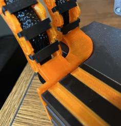 Ender 3 V2 Dual Cable Chain Mount 3D Printer Model