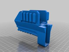 Groznt Handguard With Side Rails 3D Printer Model