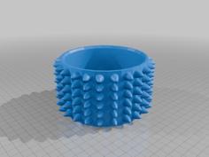 Aggressive Pin-spike Tires 3.8" 3D Printer Model