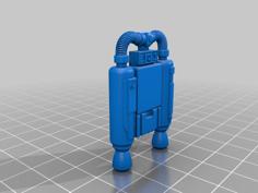 GI Joe JUMP Jet Pack With ARAH Peg 3D Printer Model