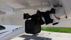 Cessna Wing Strut Camera GoPro Mount 3D Printer Model