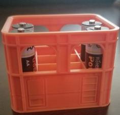 Rechargeable Battery Beer Crate AA 3D Printer Model