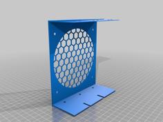 Gille PC Ventilo _ PC Fan Grill 3D Printer Model