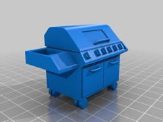 Gas Grill 3D Printer Model