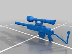 Fortnite Semi Auto Sniper 3D Printer Model