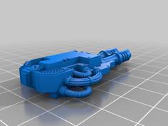 Dread Lascannon 3D Printer Model