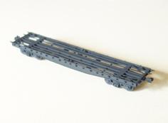 SZHD/RZHD Flatcar For Containers 1:160 (N) 3D Printer Model