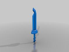 Razor Sword 3D Printer Model