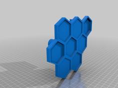 HoneyComb Paper Towel Holder 3D Printer Model