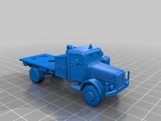 Büssing-NAG 4500A Crane. 3D Printer Model