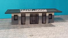 Tram Stop In H0 / HO 3D Printer Model