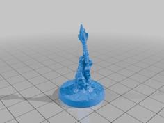 Spiritual Weapon – Mace (Supportless, FDM-friendly) 3D Printer Model