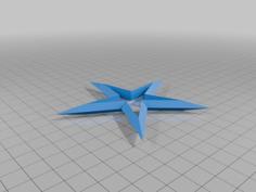 Star – Christmas Tree Ornament 3D Printer Model