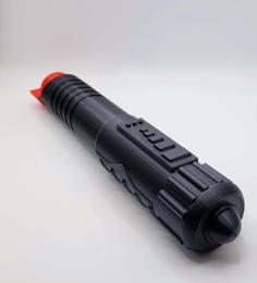 Collapsible Lightsaber 2, Collapsible Blade, With Threaded Cap – Star Wars Toy 3D Printer Model