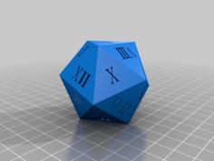 D20 Of Misfortune 3D Printer Model