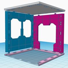 3″ Cube Sci-fi Modular Terrain 1 3D Printer Model