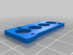 VAG 1.6 TDI Head Gasket Keychain 3D Printer Model