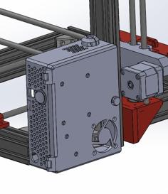 SKR 1.3 AM8 Case 3D Printer Model