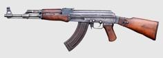 AK-47 / AKM Easy Print Model (Smaller) 3D Printer Model