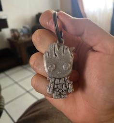 Groot  Key Chain 3D Printer Model