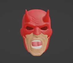 Daredevil Screaming Head 3D Printer Model