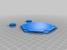 Hexagon – 50mm Sides – Game Pieces 3D Printer Model