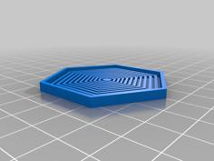 Hexagon Coasters 3D Printer Model