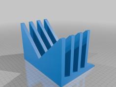 Chopping Board Holder With Drawer 3D Printer Model