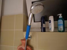 Shower Head Holder Extension 3D Printer Model